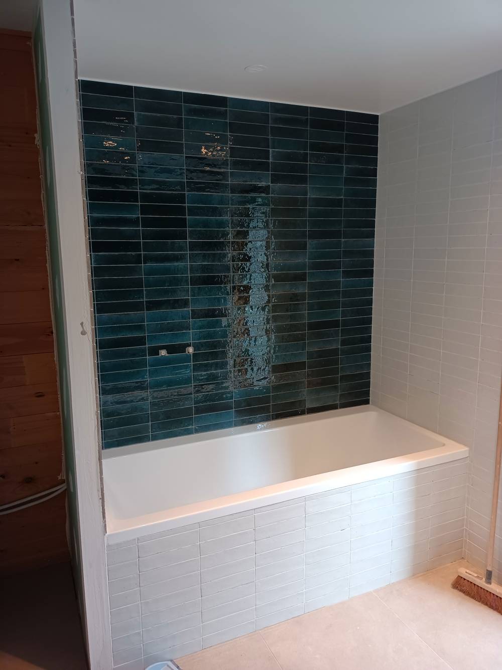 salle de bain carrelé